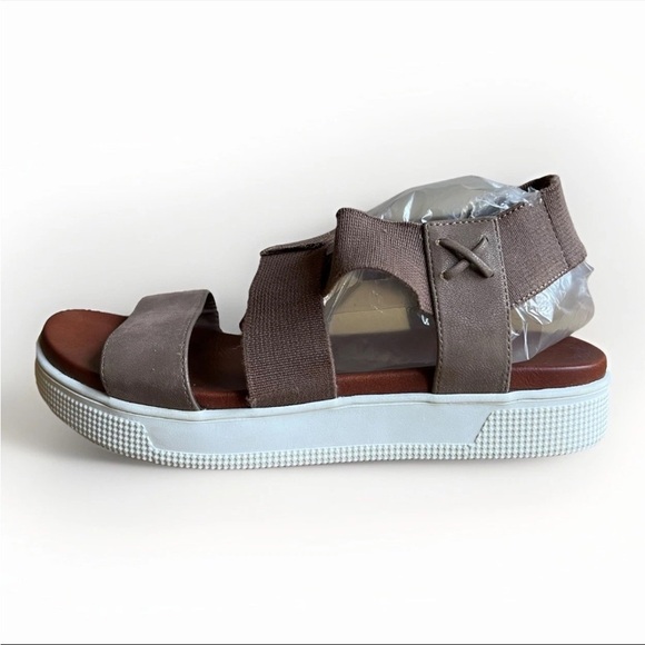 MIA Gizela Wide-Strap Sandals Women’s 8.5 Brown Platform Modern Comfort Shoe - Picture 3 of 11